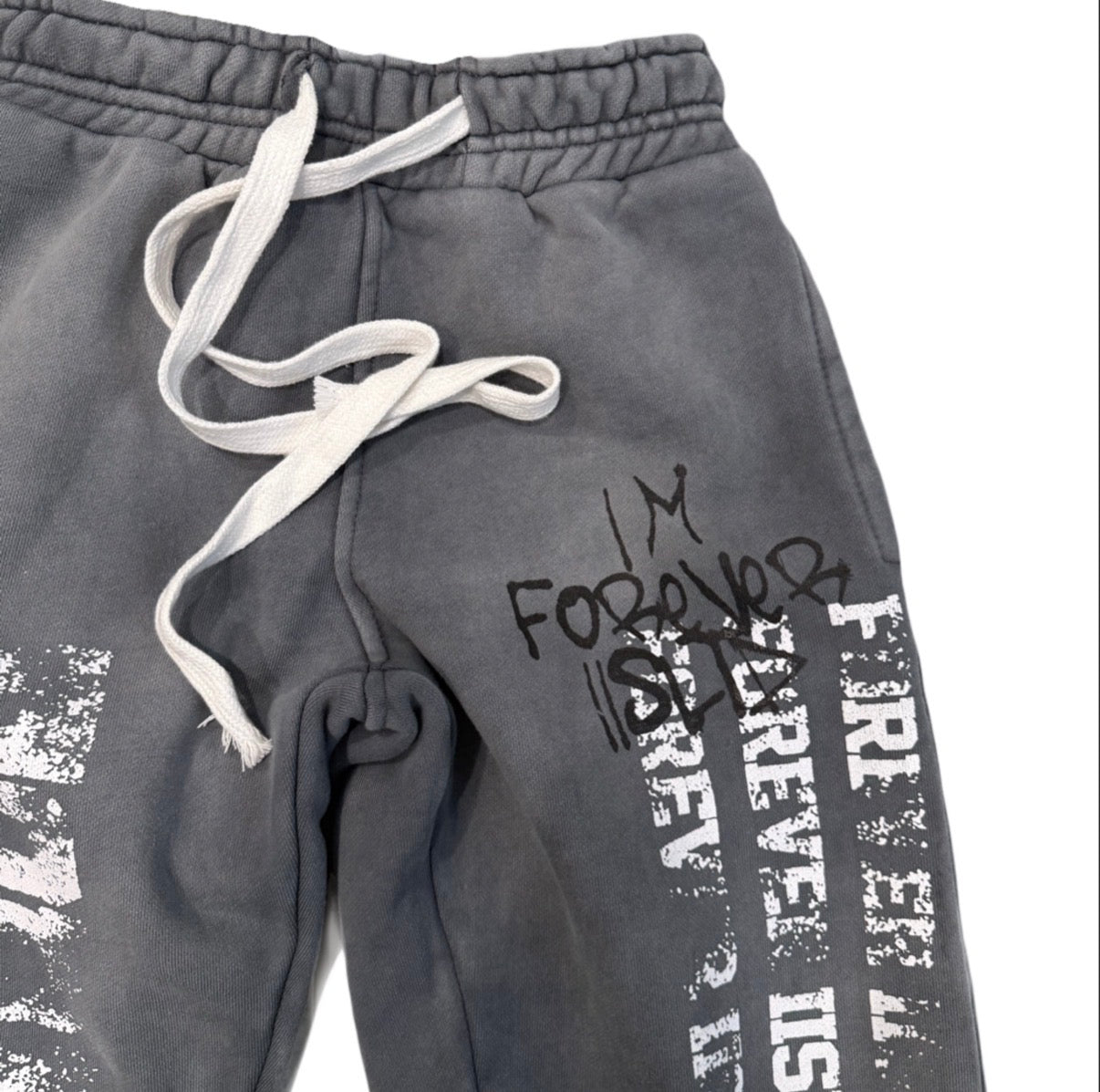 FOREVER IISLTD SWEATPANTS - GREY
