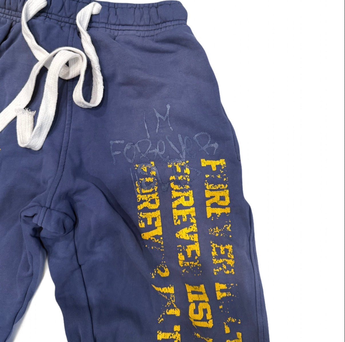 FOREVER IISLTD SWEATPANTS - DARK BLUE