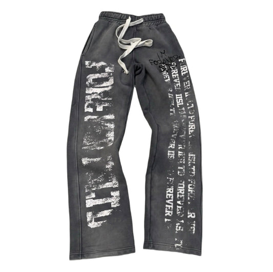 FOREVER IISLTD SWEATPANTS - GREY