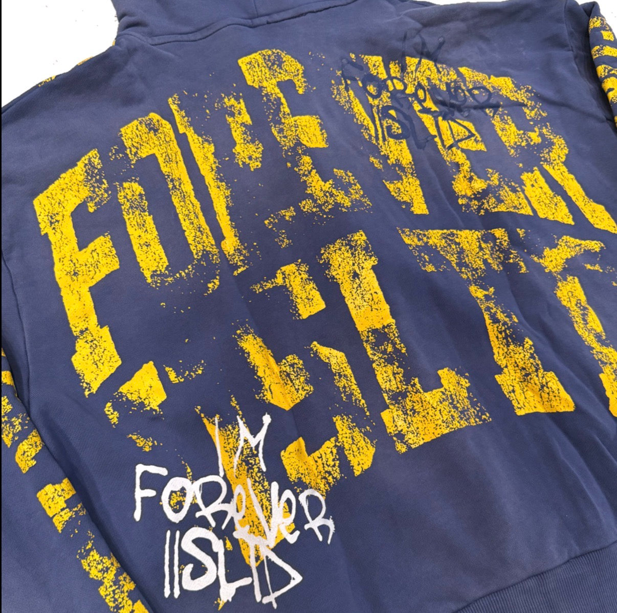 FOREVER IISLTD ZIP UP V2 - DARK BLUE